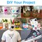 36 Pack Acrylic Paint Marker Pens for Rock Painting, Wood, Canvas, Ceramic, Glass, Fabric, Metal, Paper, Scrapbooking, Pumpkin Painting, Arts Crafts Supplies for Adults Kids(Fine Tip & Medium Tip)
